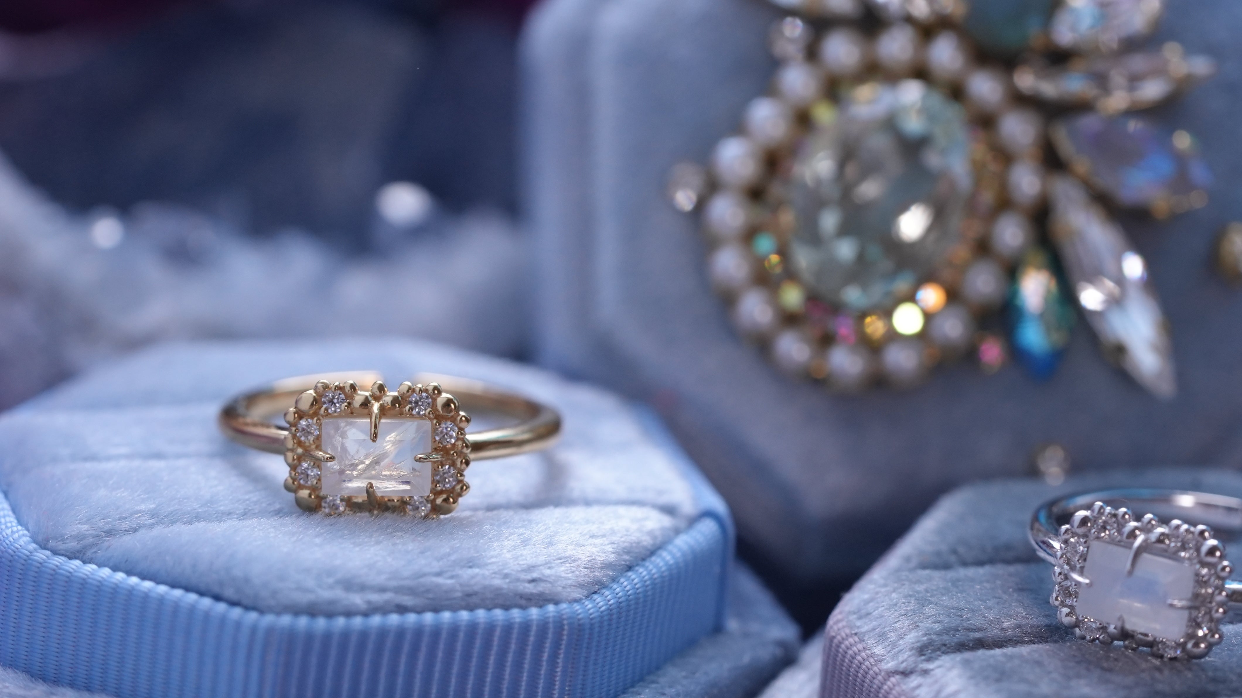 Juvelia リング　10点 バブルウォールレクタングルSリング【Bubble wall ring】 – Juvelia