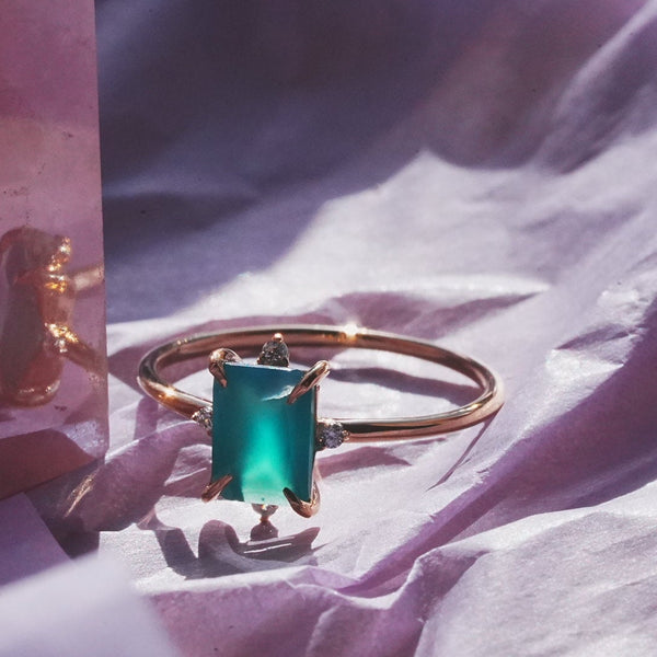 カルテット レクタングルリング【Quartetto Rectangle Ring】 – Juvelia