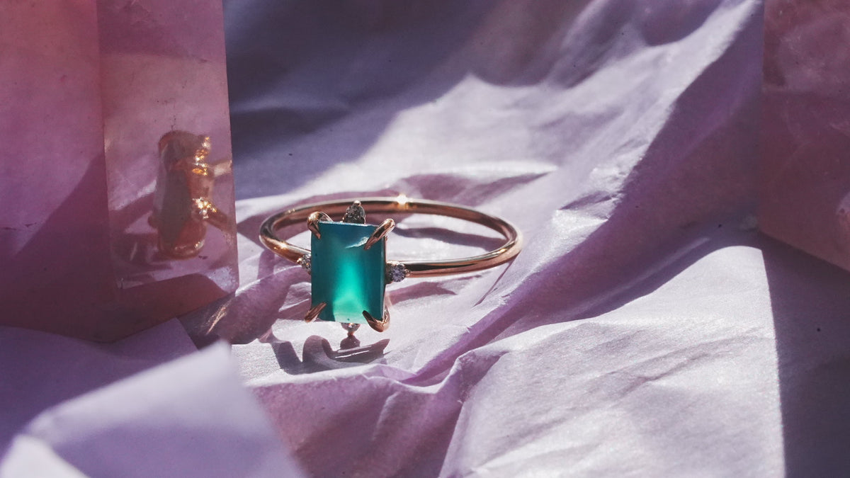 カルテット レクタングルリング【Quartetto Rectangle Ring】 – Juvelia