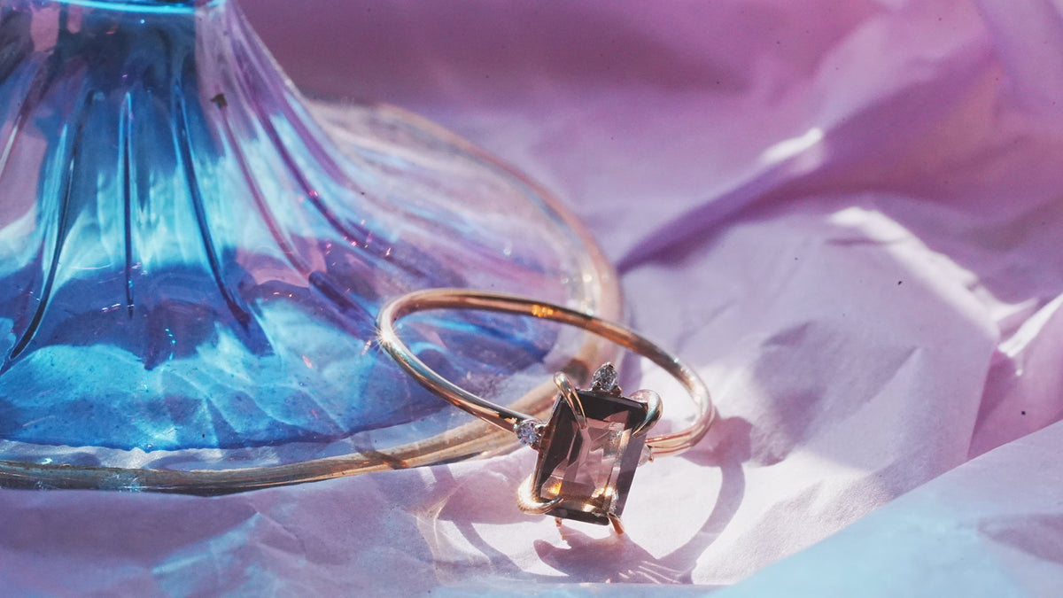 カルテット レクタングルリング【Quartetto Rectangle Ring】 – Juvelia