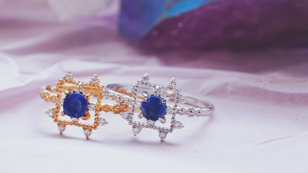 Juvelia ラピスラズリリング①