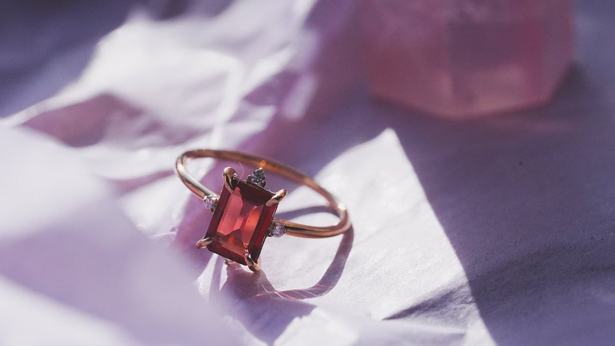 カルテット レクタングルリング【Quartetto Rectangle Ring】 – Juvelia