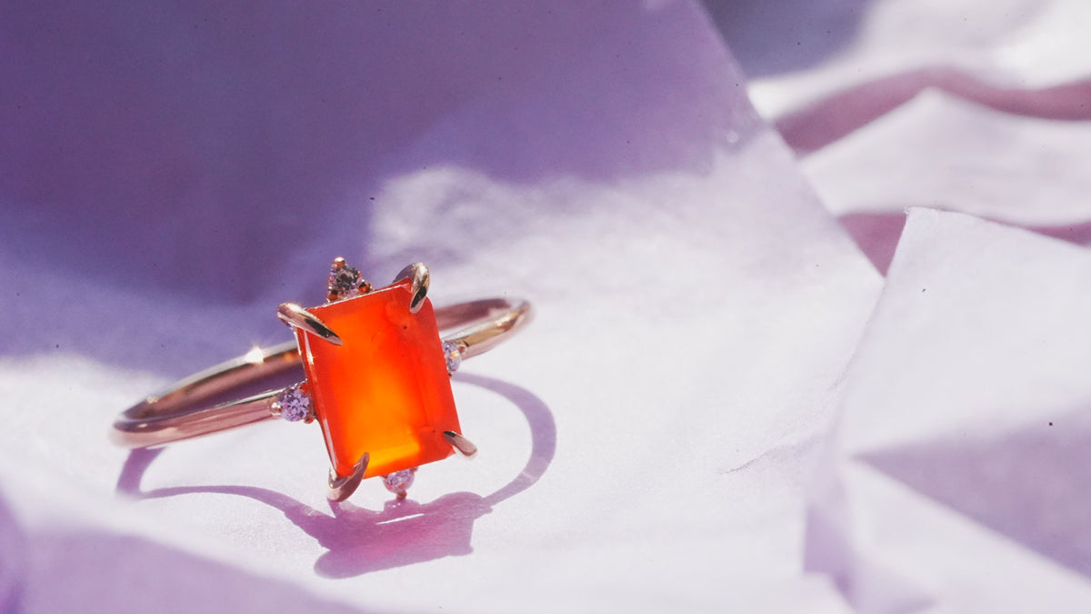 カルテット レクタングルリング【Quartetto Rectangle Ring】 – Juvelia