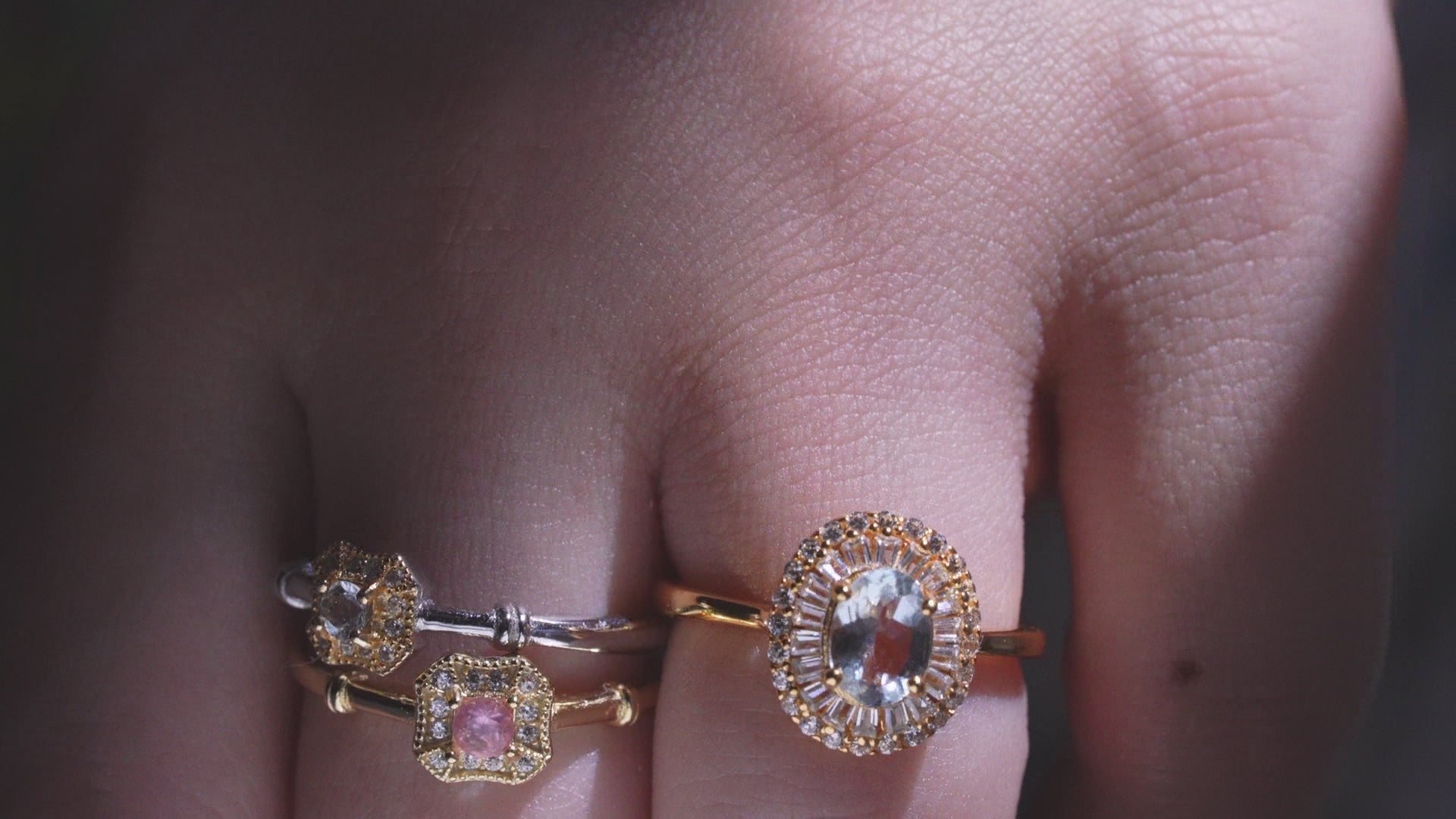 【Pinkspinel】ピンクスピネル ガレットリング【Galette Ring】