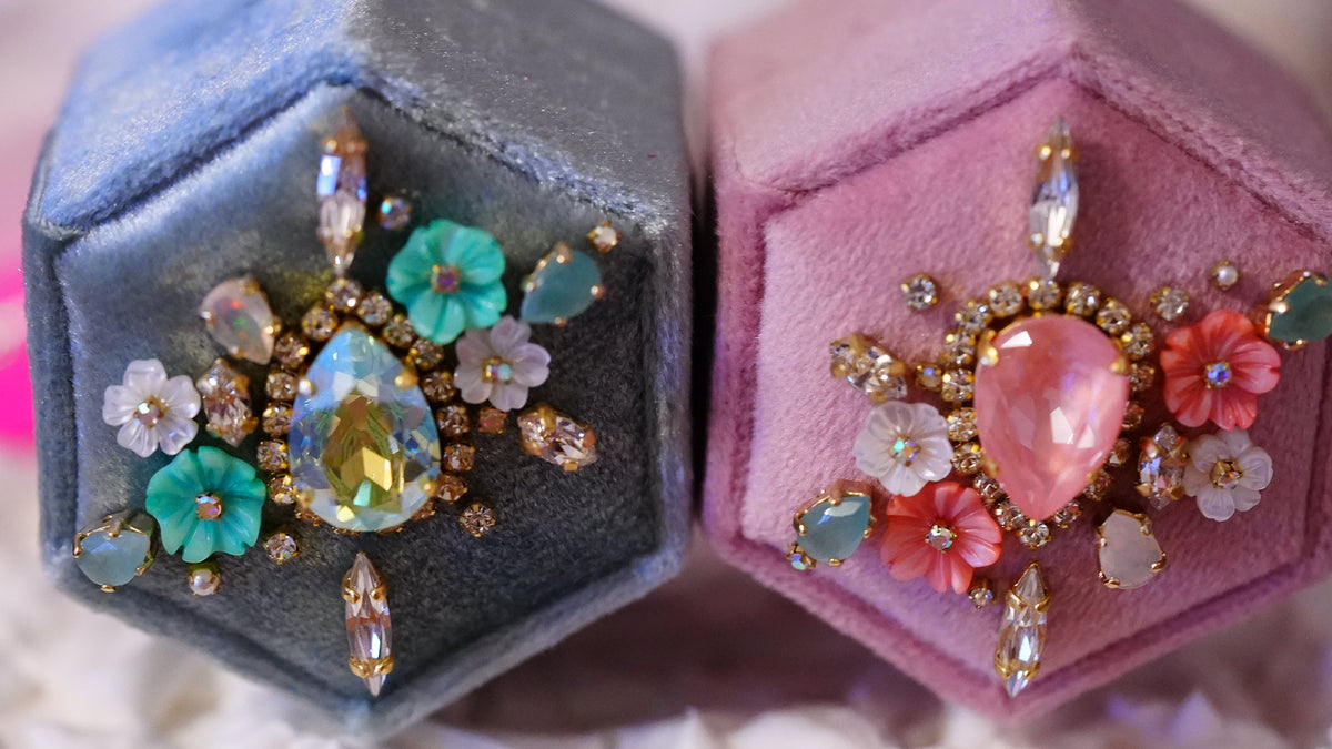 Juvelia ジュベリア ジュエリー ボックス Hexagon Ring Box – Juvelia