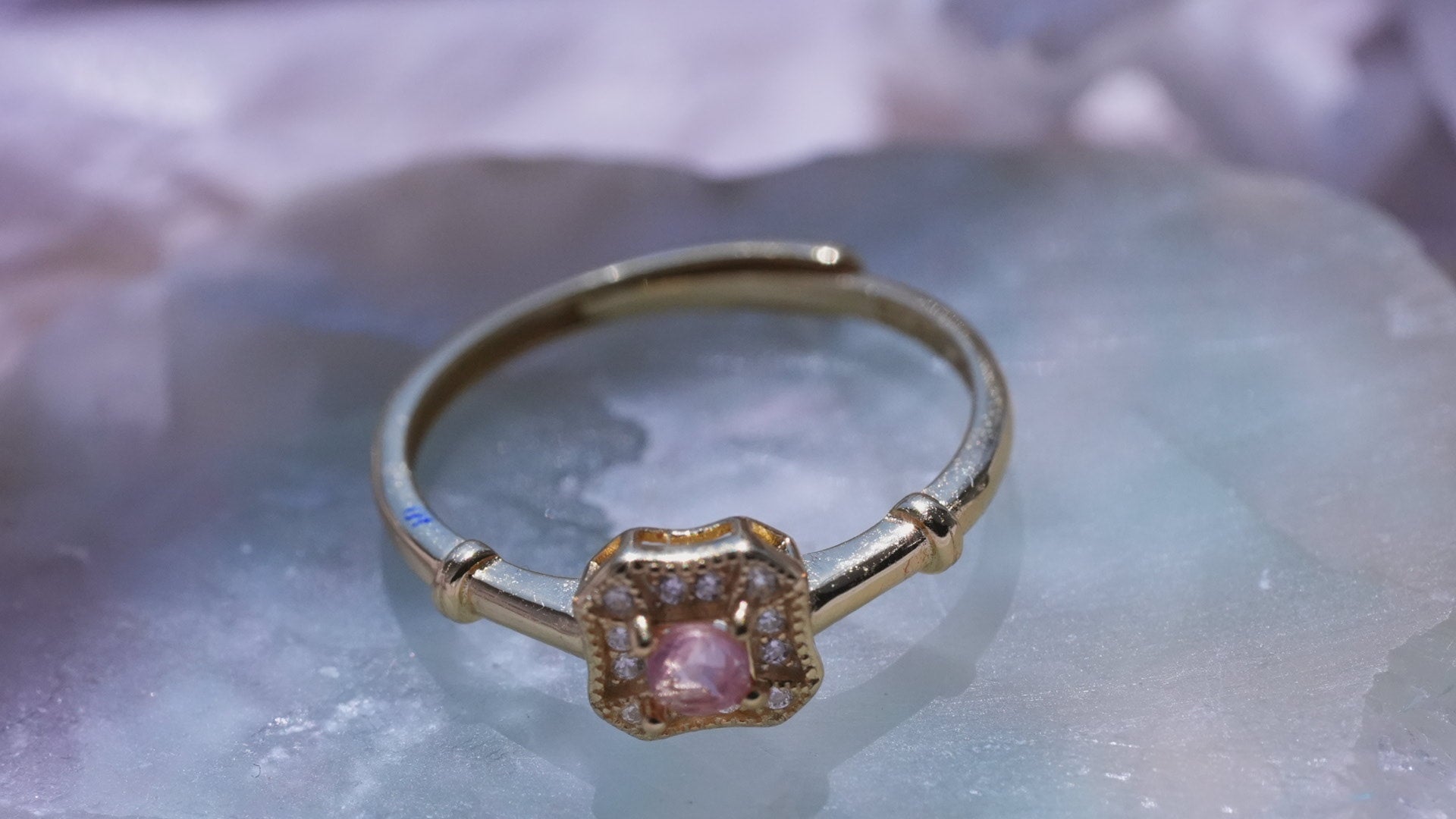 【Pinkspinel】ピンクスピネル ガレットリング【Galette Ring】