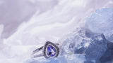 【Tanzanite】タンザナイト　プラネットペアシェイプリング【Planet pearshape Ring】