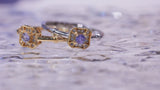 【Tanzanite】タンザナイト　ガレットリング【Galette Ring】