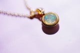 【10月誕生石】オパール　アミュレットネックレス【Opal/Amulet necklace】
