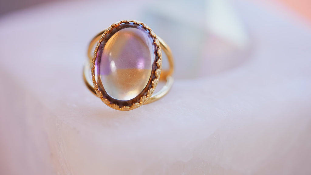 【Video】アメトリン オーバルXLリング【Ametrine/Oval XL ring