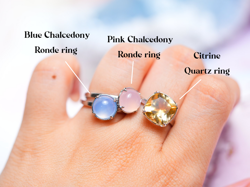 【Video】ピンクカルセドニー　ロンドリング【Pink Chalcedony/Ronde ring】
