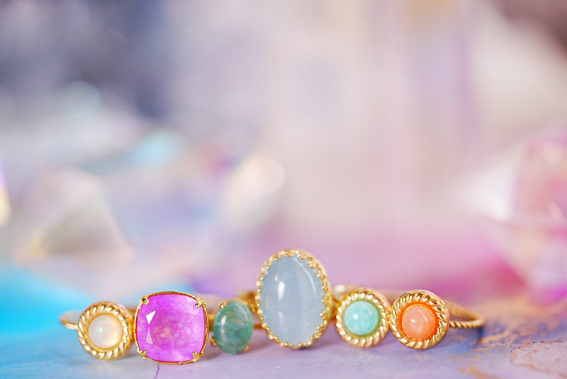 【10月誕生石】オパール　ヴィクトリアリング【Opal/Victoria ring】