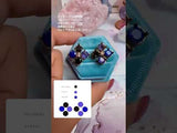 【Video/カスタムオーダー】4ペタルピアス【Custom order/4 petals pierce】