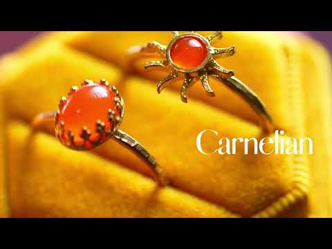 【Video】カーネリアン　マリッサリング【Carnelian/Marissa ring】